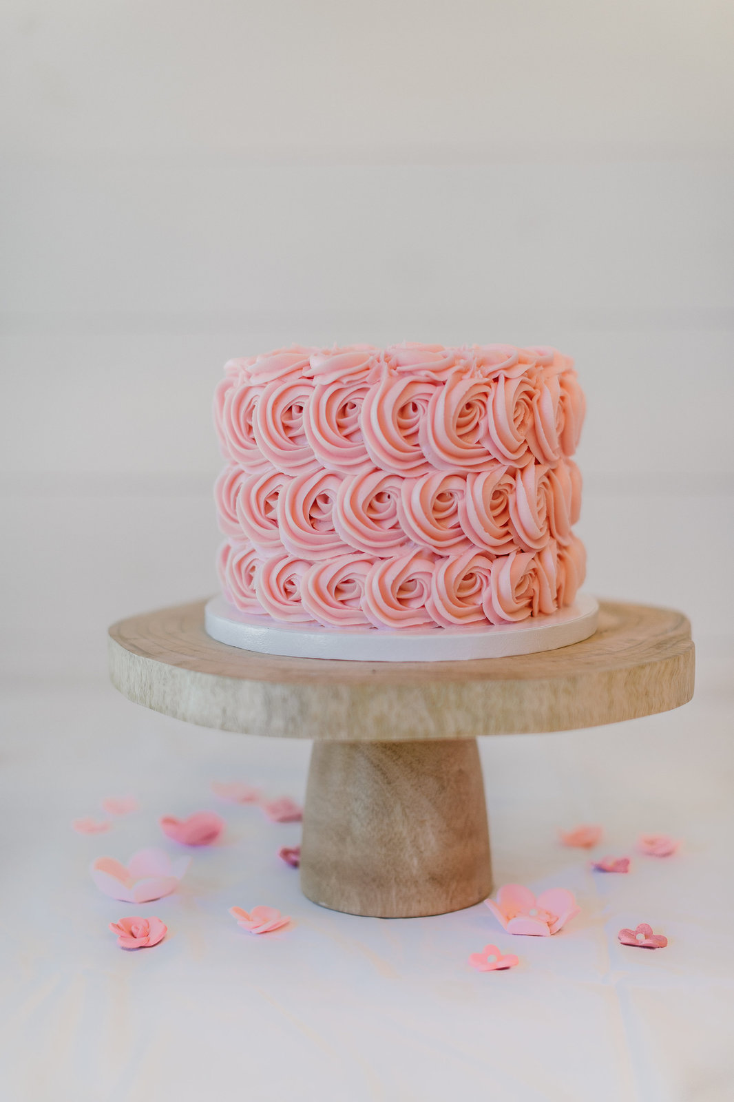 Custom rosette cake